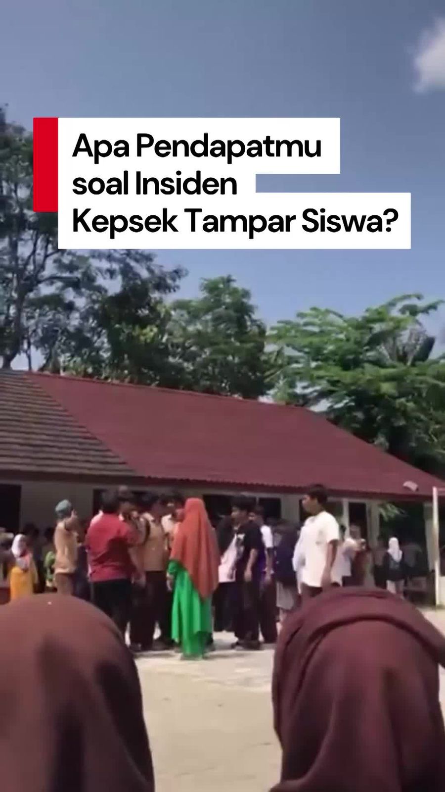 Video: Kata Warga soal Insiden Kepsek Tampar Siswa di Banten