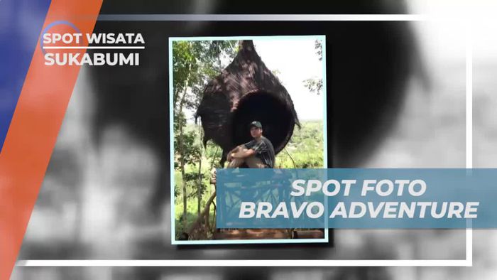 Bermain di Spot Foto Cantik Bravo Adventure, Sukabumi
