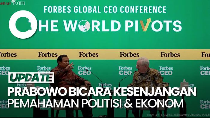Video Prabowo Ungkap Ada Kesenjangan Pemahaman Antara Politisi-Ekonom RI