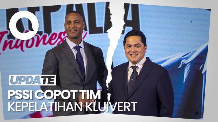 Video: Daftar Tim Kepelatihan Patrick Kluivert yang Dipecat PSSI Video: Daftar Tim Kepelatihan Patrick Kluivert yang Dipecat PSSI