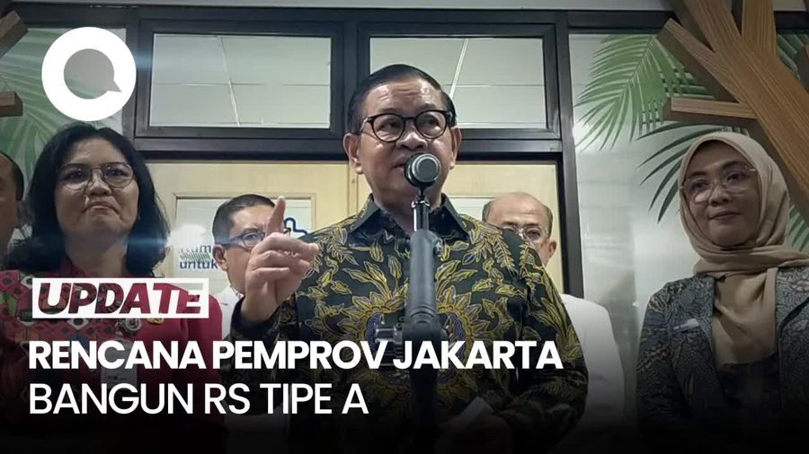 Video: Pemprov Jakarta Berencana Bangun Rumah Sakit Tipe A