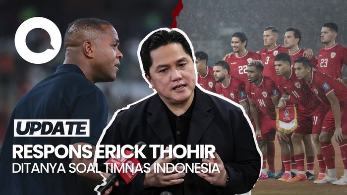 Video Erick Thohir soal Timnas Indonesia: Kasih Waktu Saya 2 Hari Video Erick Thohir soal Timnas Indonesia: Kasih Waktu Saya 2 Hari