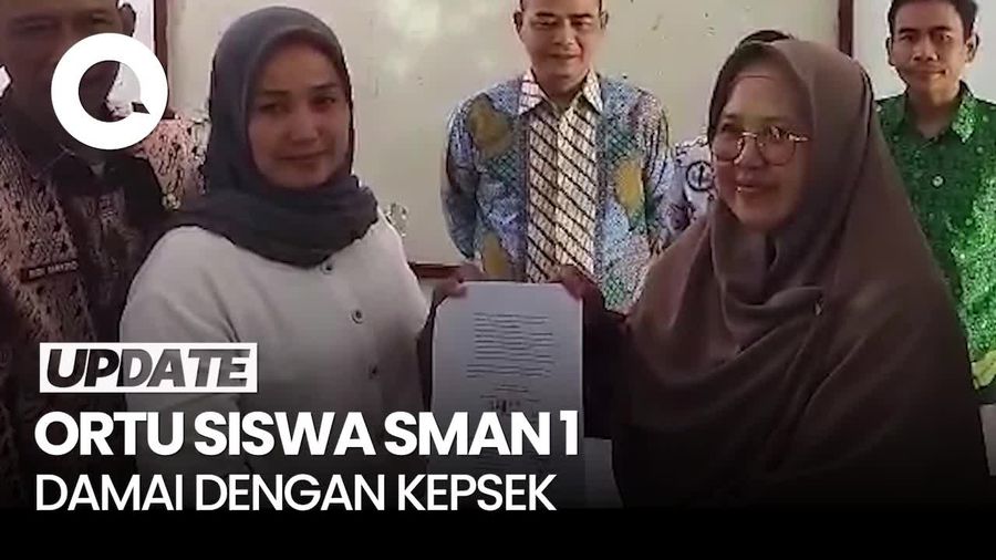 Video: Ortu Siswa SMAN 1 Cimarga Lebak Akan Cabut Laporan Polisi