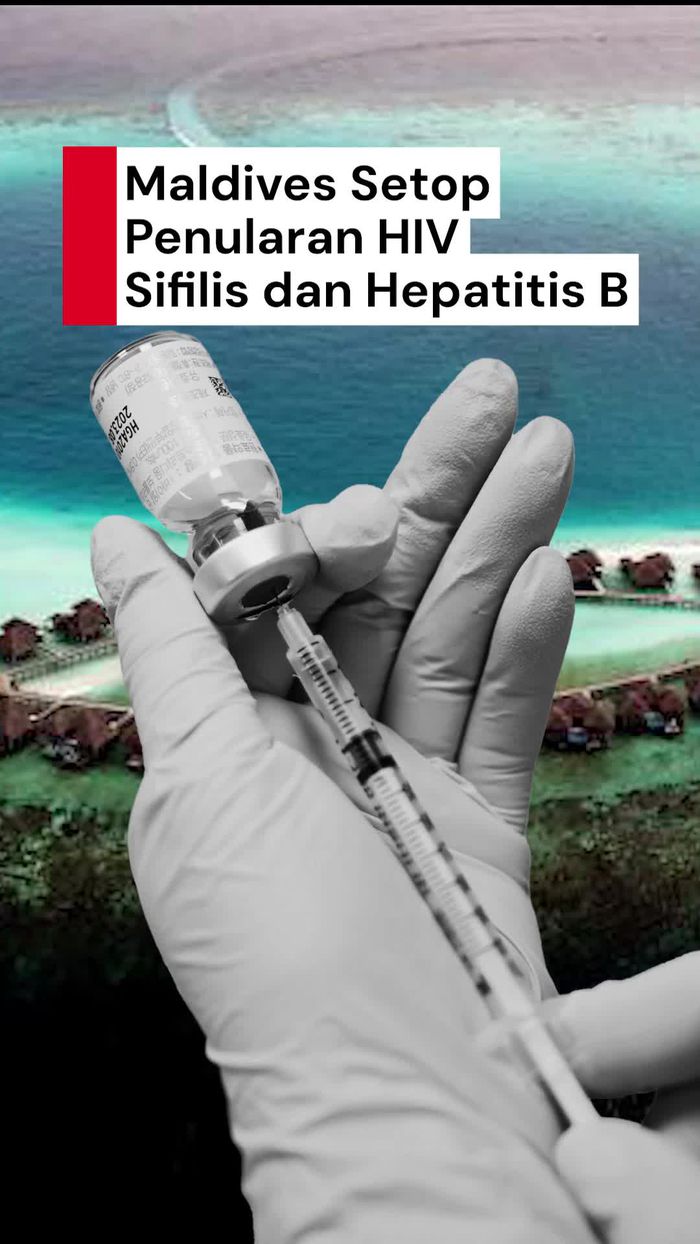 Video: Maldives Negara Pertama yang Sukses Hentikan Penularan 3 Penyakit Ini
