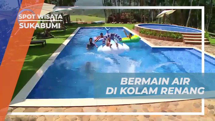 Berenang Ceria di Kolam Renang Bravo Adventure, Sukabumi