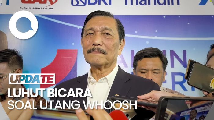 Video: Soal Utang Kereta Cepat Whoosh, Luhut Bilang Gini