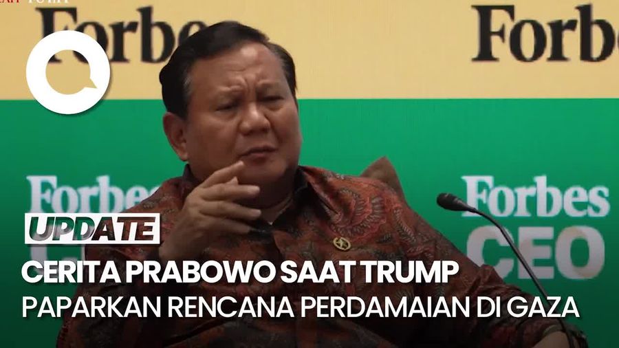 Video: Cerita Prabowo saat Dipanggil Trump Bahas Gencatan Senjata di Gaza