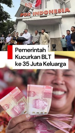 Video Pemerintah Kucurkan BLT Sementara, Nilainya Rp 30 Triliun