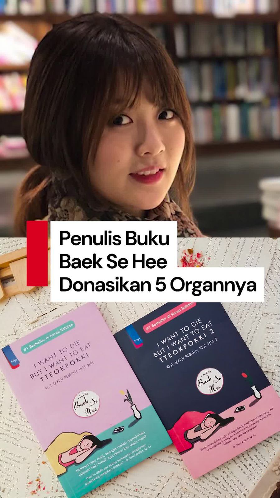 Video: Penulis I Want to Die but I Want to Eat Tteokbokki Meninggal Dunia Video: Penulis I Want to Die but I Want to Eat Tteokbokki Meninggal Dunia