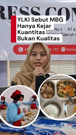 Video YLKI Nilai MBG Fokus Pada Pencapaian Kuantitas, Bukan Kualitas!