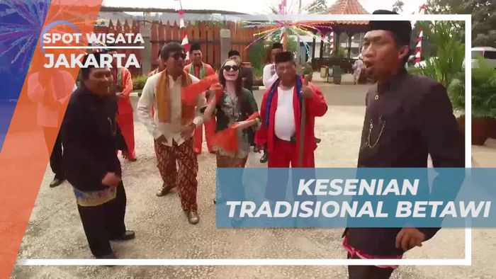 Bersemaikan Pantun Sebelum Memasuki Museum Betawi di Jakarta