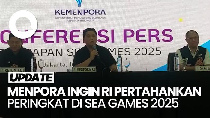 Video: Menpora Targetkan Indonesia Peringkat Tiga di SEA Games 2025 Video: Menpora Targetkan Indonesia Peringkat Tiga di SEA Games 2025