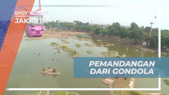 Menikmati Panorama Indah dari Gondola di Taman Mini Indonesia Indah, Jakarta