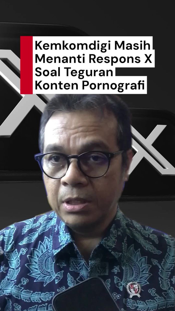 Video: Kemkomdigi Tunggu Respons X soal Denda Rp 78 Juta