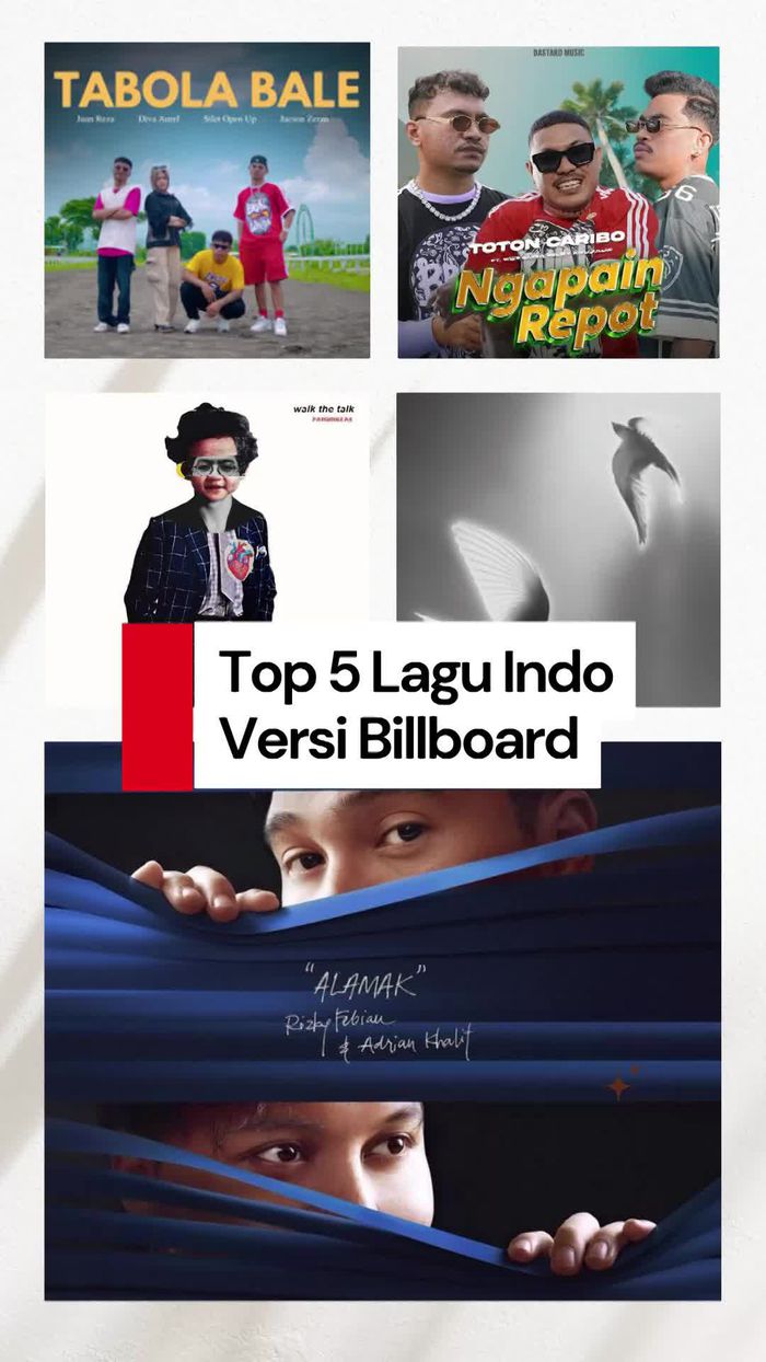 Video: Alamak di Top #1 Billboard Lagu Indonesia