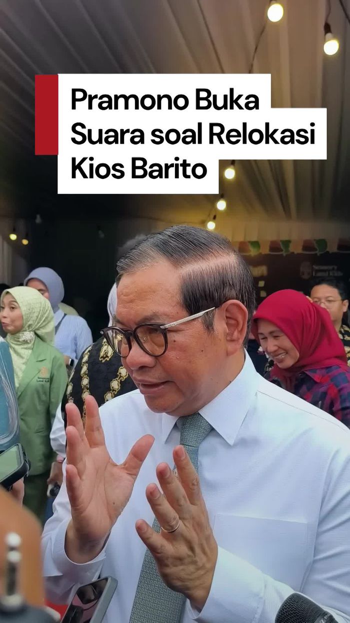 Video Pramono Bahas Relokasi Pedagang Barito: Untuk Pembangunan Jakarta