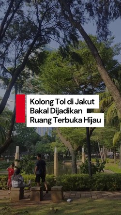  Video Gubernur DKI Bakal Jadikan Kolong Tol di Jakut Ruang Terbuka  Hijau