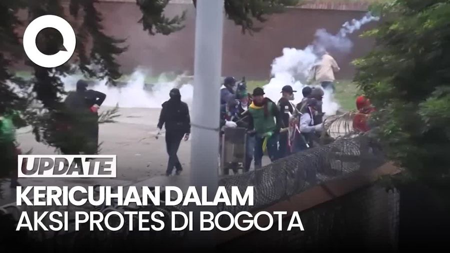 Video: Aksi Protes Dekat Kedubes AS di Bogota Ricuh, Demonstran Tembakkan Panah Video: Aksi Protes Dekat Kedubes AS di Bogota Ricuh, Demonstran Tembakkan Panah