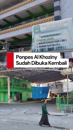 Video: Melihat Ponpes Al Khoziny yang Sudah Dibuka Lagi