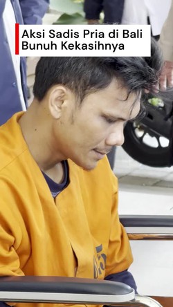 Video: Sadis, Pria di Bali Bunuh Kekasih Lalu Tidur Bareng Mayatnya