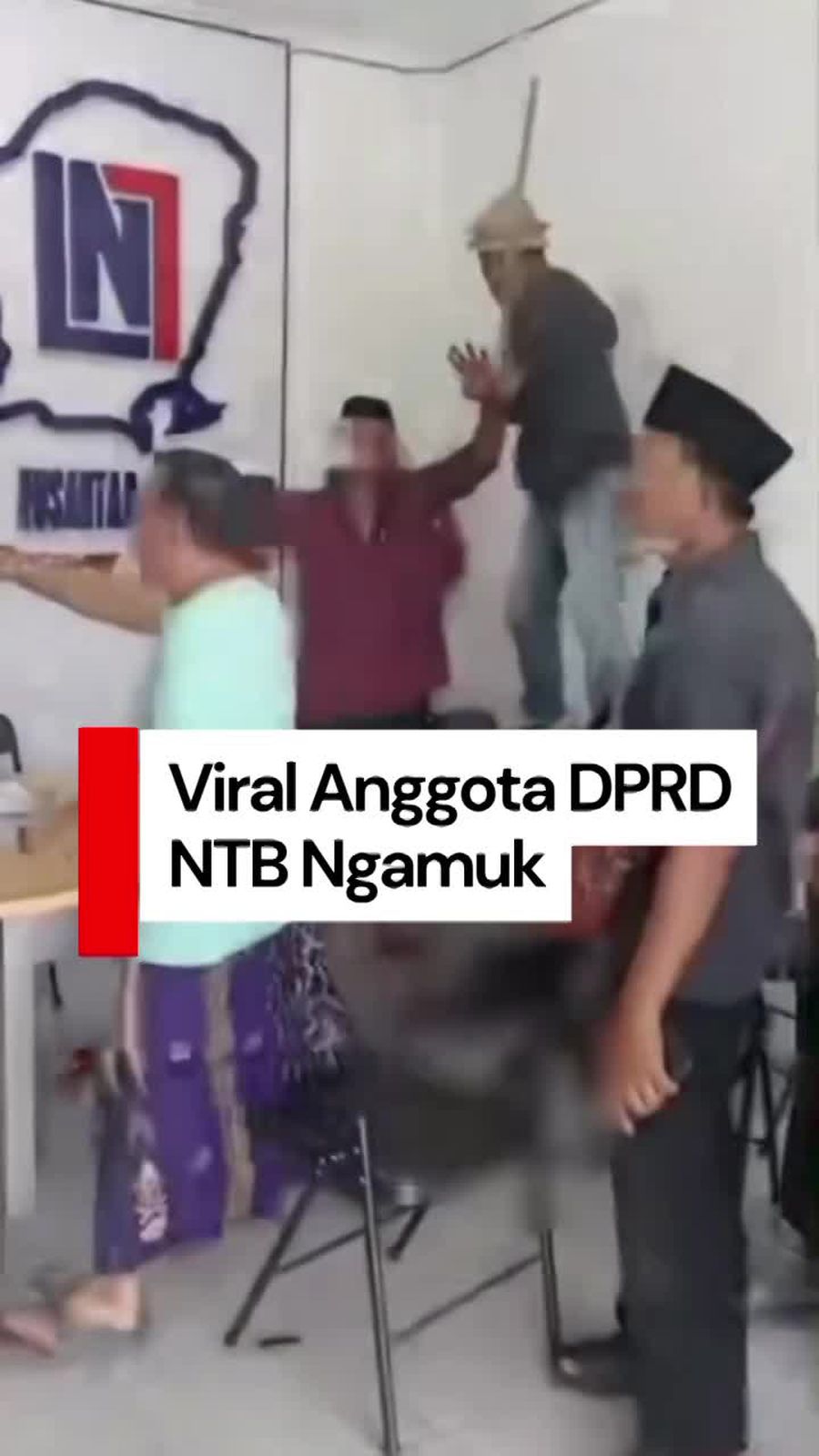 Video Anggota DPRD NTB Ngamuk Viral di Medsos