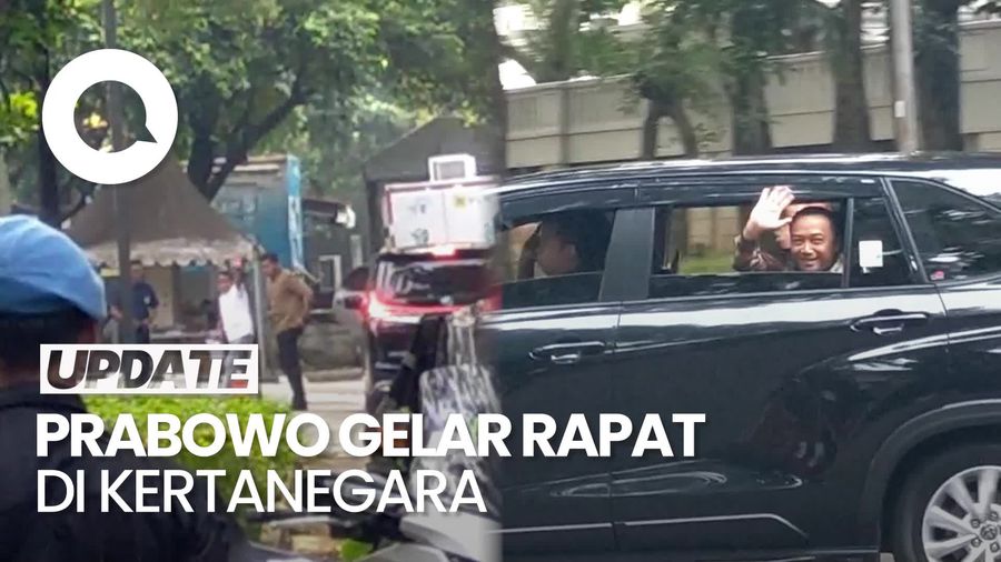 Video: Sejumlah Menteri Merapat ke Kediaman Prabowo di Kertanegara