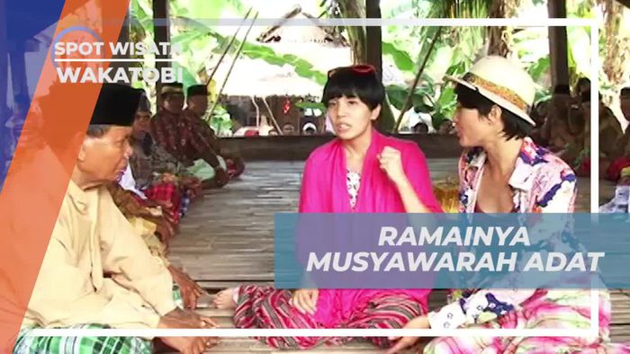 Rasakan Serunya Musyawarah Adat Pulau Kapota di Wakatobi