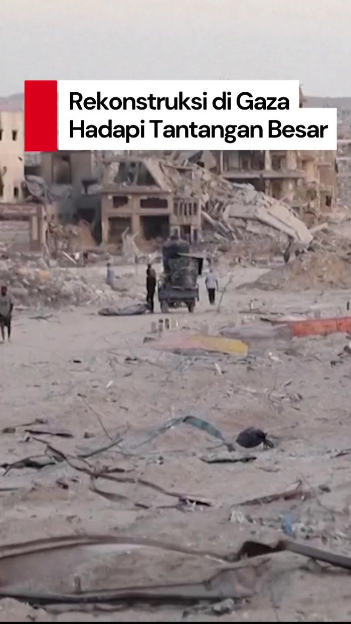 Video Perwakilan UNDP Ungkap Rekonstruksi di Gaza Hadapi Tantangan Besar