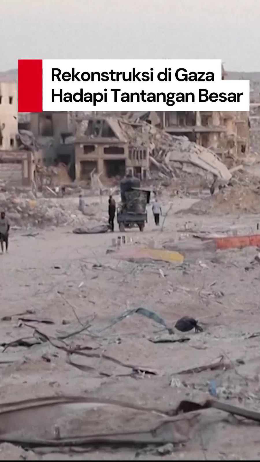 Video Perwakilan UNDP Ungkap Rekonstruksi di Gaza Hadapi Tantangan Besar