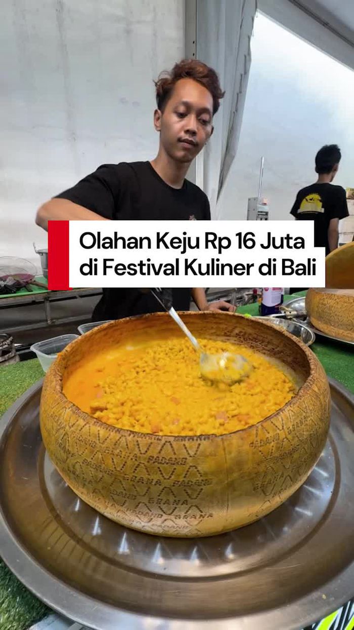Video: Olahan Jajanan Pakai Keju Rp 16 Juta di Kuliner Viral di Bali