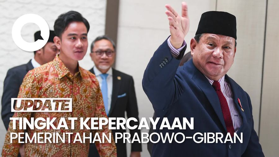 Video Poltracking: Kepercayaan Publik ke Pemerintahan Prabowo-Gibran 81,5 %
