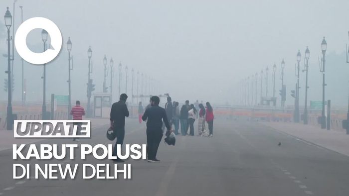 Video: Pekatnya Polusi Udara Menyelimuti New Delhi Usai Festival Diwali