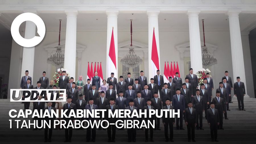 Video: Sederet Capaian 1 Tahun Kabinet Merah Putih Pemerintahan Prabowo-Gibran