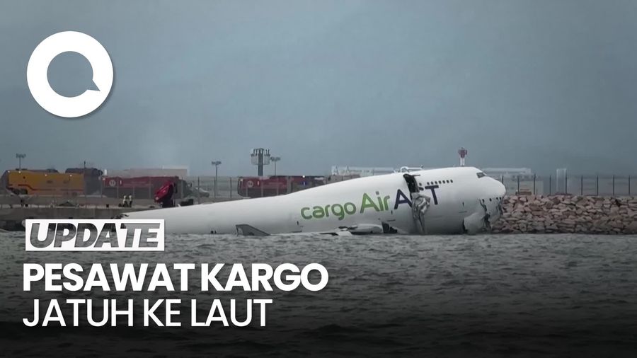 Video: Pesawat Kargo Jatuh ke Laut di Hong Kong, 2 Orang Tewas Video: Pesawat Kargo Jatuh ke Laut di Hong Kong, 2 Orang Tewas