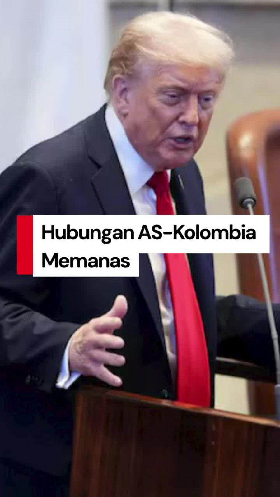  Video: Trump Juluki Kolombia Mesin Narkoba, Sebut Presidennya Bermasalah