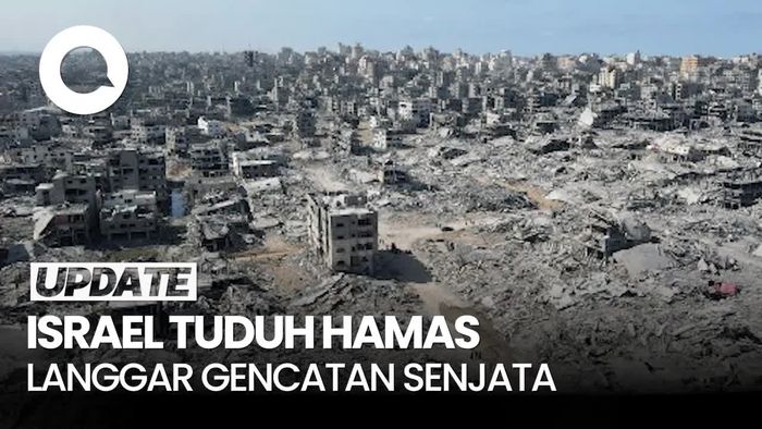 Video Israel Tuding Hamas Langgar Kesepakatan Gencatan Senjata
