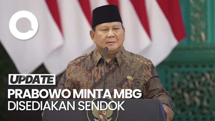 Video: Prabowo Minta Kepala BGN Sediakan Sendok untuk MBG Video: Prabowo Minta Kepala BGN Sediakan Sendok untuk MBG
