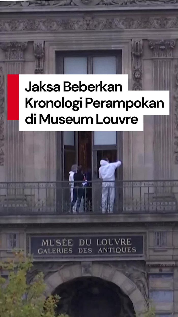 Video: Kronologi Perampokan di Museum Louvre Paris