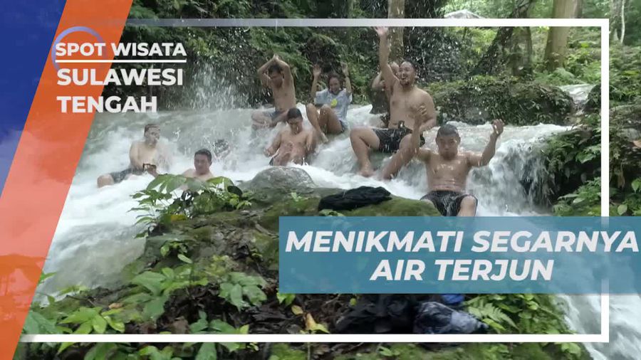 Rasakan Kesegaran Air Terjun Uwe Molino di Sulawesi Tengah
