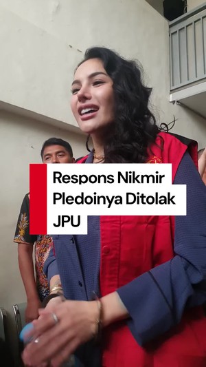 Video Nikita Mirzani Tanggapi Pleidoinya Ditolak JPU: Lucu Sih