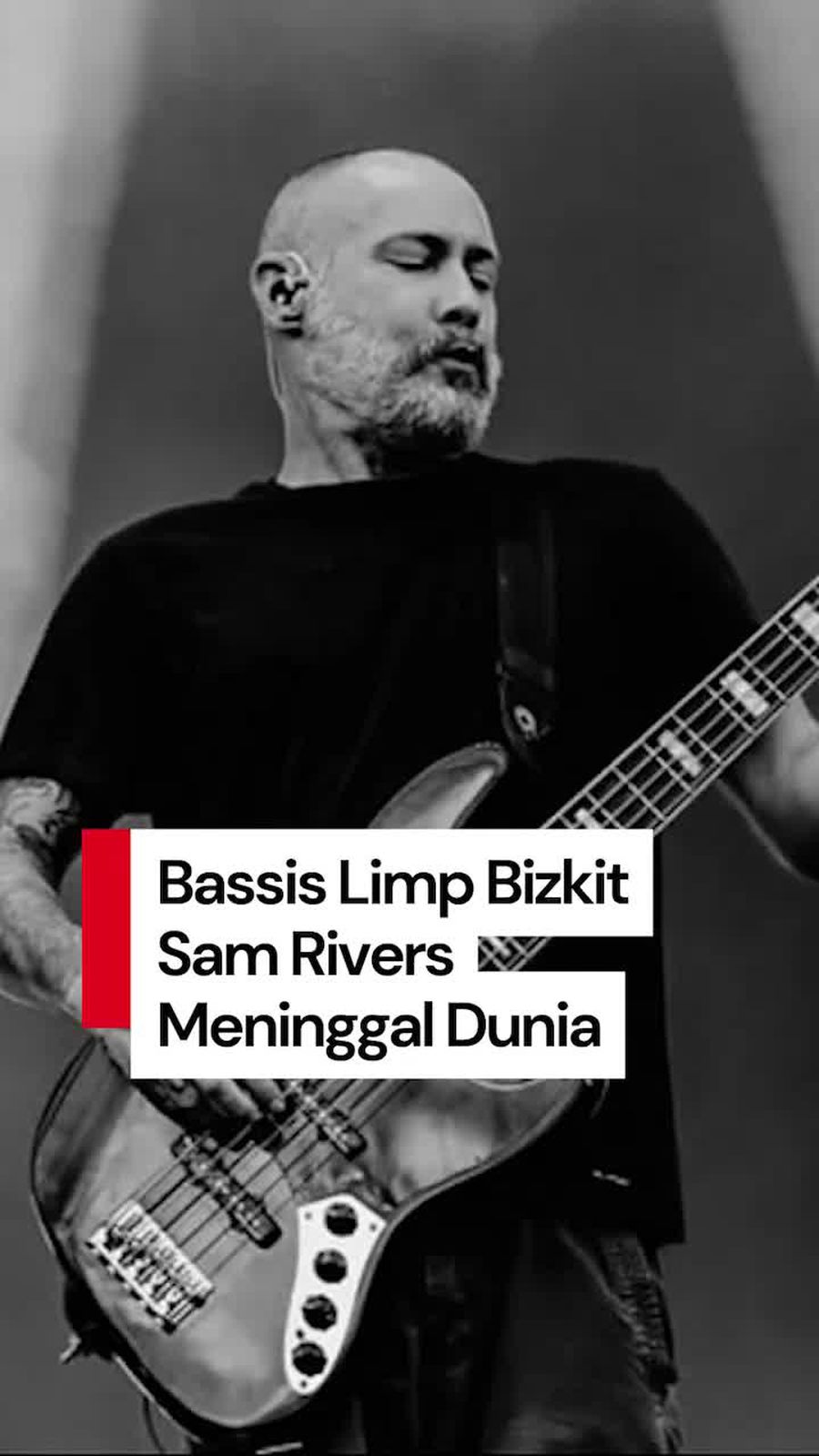 Video: Kabar Duka dari Bassis Limp Bizkit Sam River!