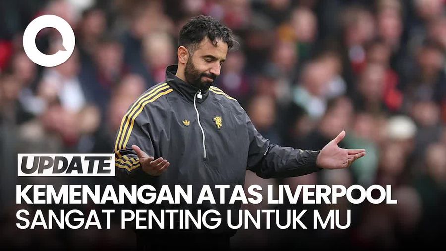Video Amorim Akui Nggak Banyak Menang di MU, Senang Bisa Kalahkan Liverpool