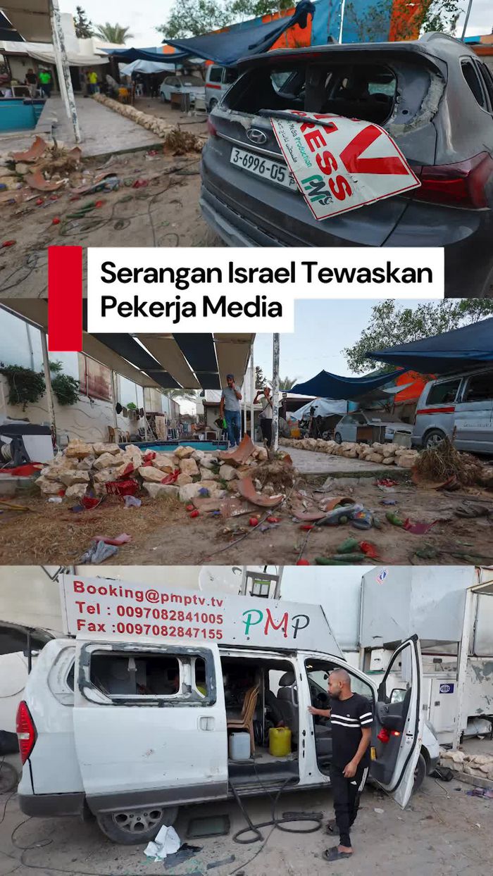 Video: Serangan Israel di Gaza Juga Tewaskan Pekerja Media