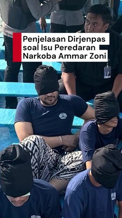 Video Dirjenpas Luruskan Isu Peredaran Narkoba Ammar Zoni di Rutan Salemba