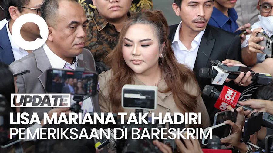 Video: Alasan Lisa Mariana Minta Tunda Pemeriksaan Sebagai Tersangka 
