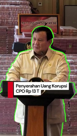 Video: Momen Prabowo Berdiri di Depan Bukit Duit: Ini Sangat Kejam