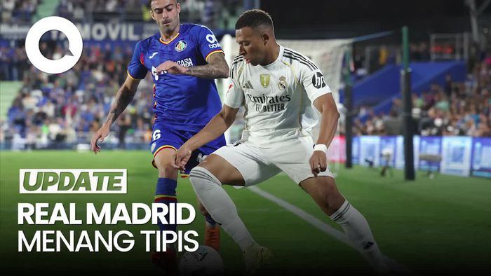 Video: Real Madrid Susah Payah Taklukkan Getafe