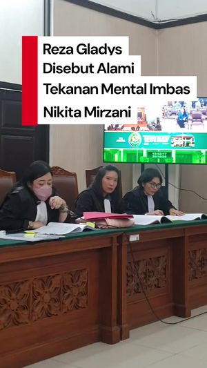 Video Jaksa: Ancaman Nikita Mirzani Beri Tekanan Mental ke Reza Gladys