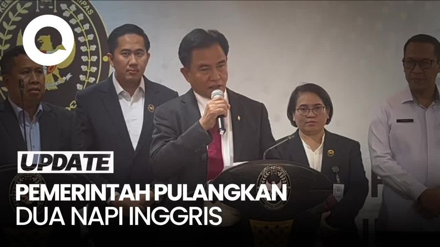 Video: RI Sepakat Pulangkan 2 Napi Inggris, Ada Terpidana Mati Narkotika