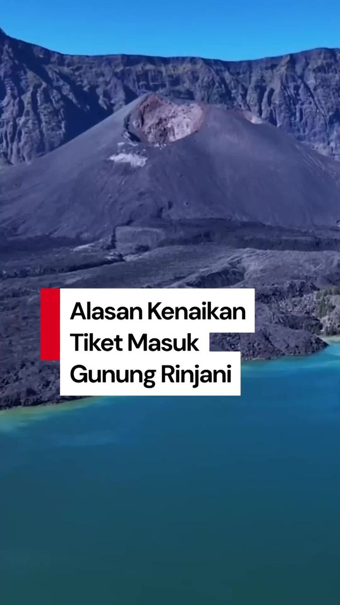 Video: Biaya Tiket Masuk Gunung Rinjani Bakal Naik Jadi Segini!